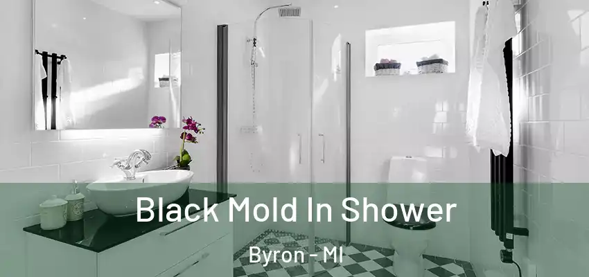  Black Mold In Shower Byron - MI