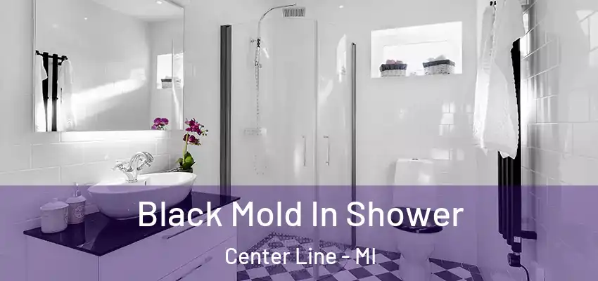 Black Mold In Shower Center Line - MI