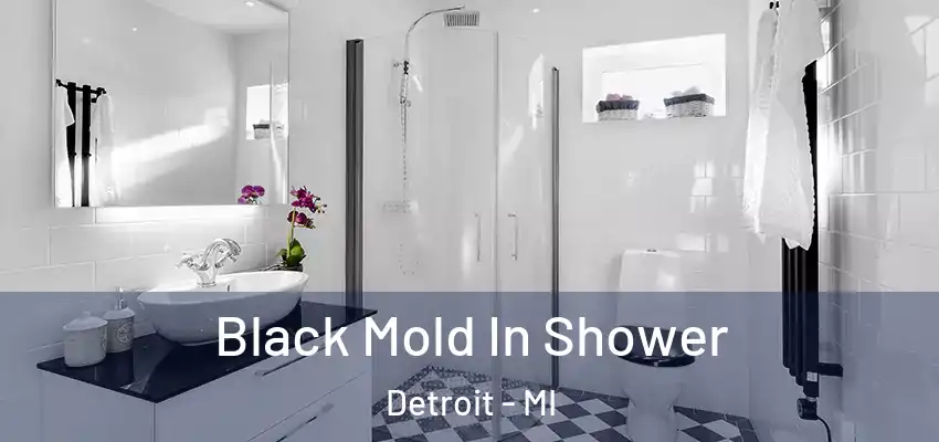  Black Mold In Shower Detroit - MI