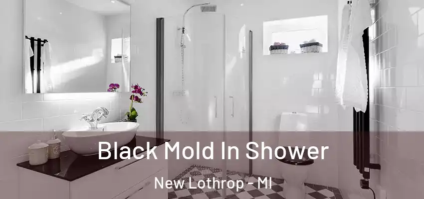  Black Mold In Shower New Lothrop - MI