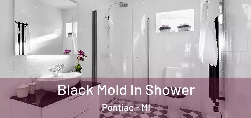  Black Mold In Shower Pontiac - MI