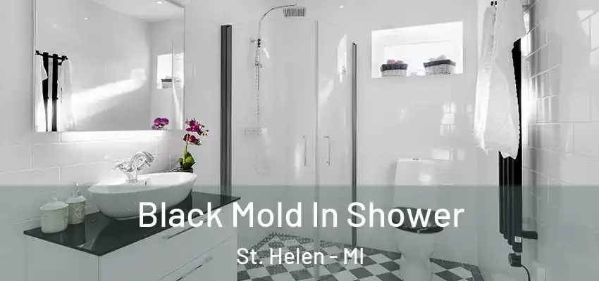  Black Mold In Shower St. Helen - MI